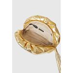 Rebecca Minkoff Solid Gold Ruched Clutch