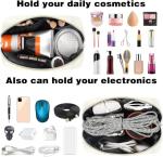 Stylish Beige Mini Backpack with USB Charging Port