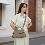 JANLOVE Faux Leather Large Top Handle Bag