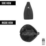 Ili New York Leather RFID Cosmetic Pouch