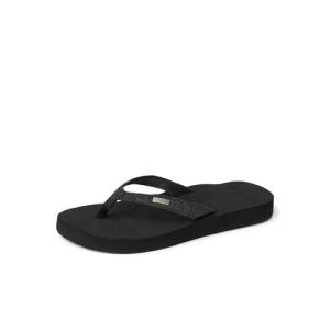 Reef Star Cushion Black Women's Flip Flops