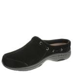 Easy Spirit TRAVELPORT26 Black Slip-On Mules for Women