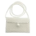 SHESRA Luxury Pearl Crossbody Evening Bag