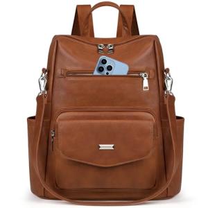 Rainsmore Designer Convertible Backpack Purse for Women