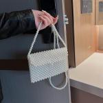 SHESRA Luxury Pearl Crossbody Evening Bag