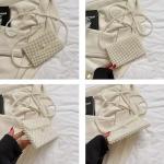 SHESRA Luxury Pearl Crossbody Evening Bag
