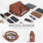 TANTOMI Women's Vegan Leather Hobo Crossbody Bag