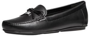 Michael Kors Juliette Moccasins in Black, Size 6.5