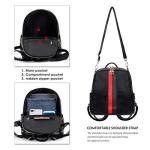 Alovhad Mini Backpack Purse for Women - Black