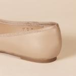Beige Women's Billie Ballet Flats, Size 7.5