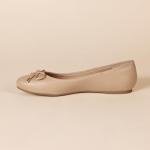 Beige Women's Billie Ballet Flats, Size 7.5
