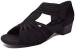 Elegant Low Heel Women’s Dance Shoes in Black