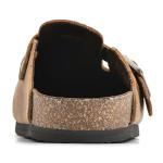 Bari Leather Clogs in Whiskey by White Mountain