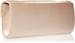 Jessica McClintock Champagne Satin Tuxedo Clutch