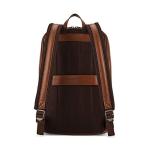 Samsonite Cognac Leather Slim Backpack