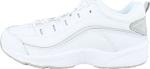 Easy Spirit Women's Romy White & Light Grey Sneaker
