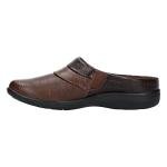 Easy Street Tan/Brown Croco Women's Mules