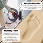 Dearfoams Women's Cozy Memory Foam Slipper, Black