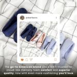 Dearfoams Women's Cozy Memory Foam Slipper, Black