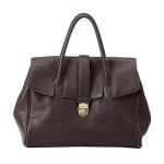 Vintage Faux Leather Tote Bag for Women