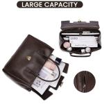 Vintage Faux Leather Tote Bag for Women