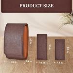 Luxury Leather Watch Case Pouch for Travel