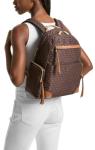 Michael Kors Brown Prescott Large Backpack