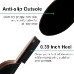 Reimferce Women’s Black Slip-On Mules for Work