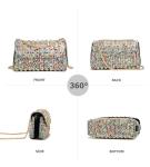 Sparkly Rhinestone Clutch for Evening Outings