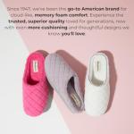 Dearfoams Black Multi Clog Slippers for Women