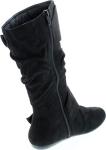Klein-70 Women's Black Mid-Calf Buckle Boots