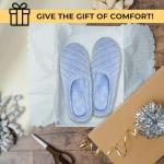 Dearfoams Black Multi Clog Slippers for Women