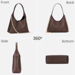 Trendy Cherry Faux Leather Hobo Bag