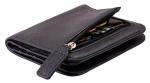 RFID-Blocking Luxury Leather Bifold Wallet for Women