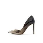 ALDO Lala Black and Gold Women's Pumps