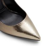 ALDO Lala Black and Gold Women's Pumps