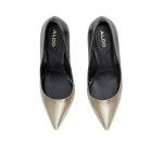 ALDO Lala Black and Gold Women's Pumps