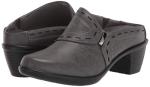 Easy Street Grey Women's Mules, Size 8