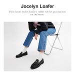 COACH Jolene Black Women's Loafers, Size 6.5