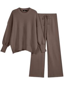 LILLUSORY Women's Trendy Knit Lounge Sets