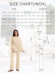 LILLUSORY Women's Trendy Knit Lounge Sets