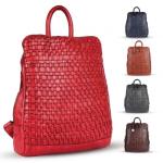 VILENCA HOLLAND Red Leather Backpack for Everyone