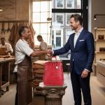 VILENCA HOLLAND Red Leather Backpack for Everyone