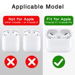 Luxury PU Leather AirPods Pro Case - Black