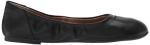 Belice Black Faux Leather Ballet Flats for Women