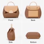 Small Top Handle Bag Crossbody Bags Purses for Women Designer Luxury Mini Faux Leather Shoulder Bag Handbag Satchels