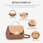 Small Top Handle Bag Crossbody Bags Purses for Women Designer Luxury Mini Faux Leather Shoulder Bag Handbag Satchels