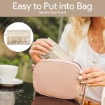 12pcs Travel Jewelry Pouch Travel Jewelry Organizers Travel Jewelry Bag Storage Set for Women Transparent Storage Bag for Jewelry Small Jewelry Roll Pouch with Silver Polishing Microfiber Cloth