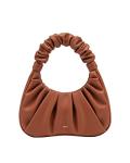 JW PEI Women's Gabbi Ruched Hobo Handbag - Dark Brown