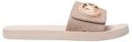Michael Kors Women's MK Charm Slide, Rose Gold, 9